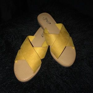 Yellow Sandals NWT
